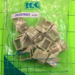 Set of (10) Communication Circuit Accessory Adapter Connector IC107BNOIV Icc