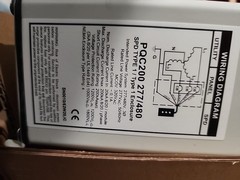 Powered Logic PQC200 277/480 PQ Surge Protection Device