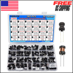 Inductor Assortment Kit from 1uH-100mH 6 * 8mm Power Choke 30 Values 265PCS