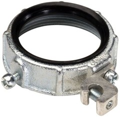Southwire 336M, 2″, Iron, Insulated, Set Screw, Conduit Grounding Bushing, 1 pc
