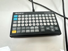 Sony DXC-755 DXC755 Color Video Camera Control Unit w/ Title Generator Keypad