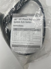 3M 3/C Phase Rejacketing System RJS Series 4ft/1.22m Length RJS-3 Black