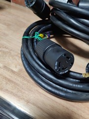 Lot of 3 NEMA L6-30 Extension Cord 30A/250V 15ft/20ft