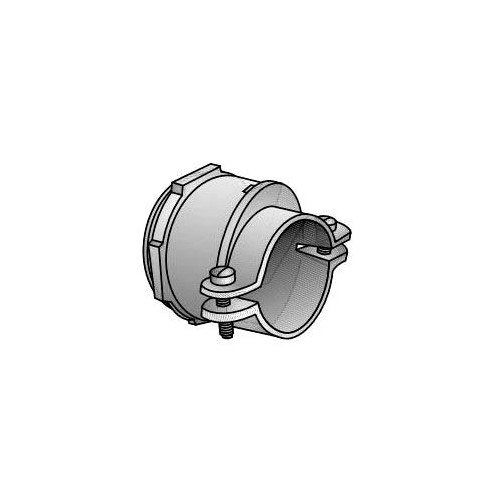 OZ-Gedney KC-100, 1″ Flex, Malleable Iron, 2 Screw Connector, 1pc