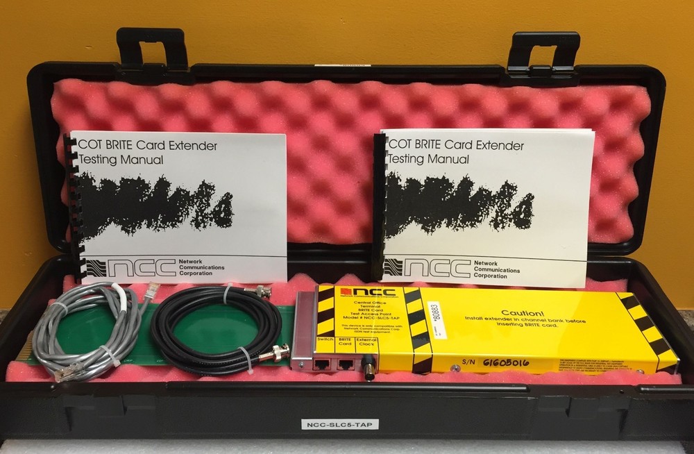 Network Communications Corp NCC-SLC5-TAP Access Point Card, SLC5 Extender & Case