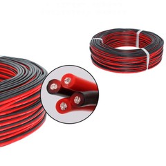 Red &Black 2Pin Silicone Wire 8AWG-28AWG Extra Soft Silicone Cable Tinned Copper