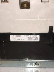 Cutler Hammer/Westinghouse A201K4C 110/120 VAC Coil Size 4DP 1500 LRA Contactor