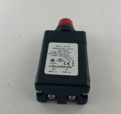 C3 CONTROLS MRL120LR Resistor Light LED RED