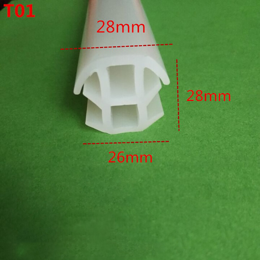 Solar Panels Gap Silicon Rubber T-Gasket Seal Strip Waterproof Sealing Strip