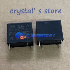 10PCS TIANBO relay TRG1D-12VDC-S-H 12V4PIN 5A 250VAC JZC-32F-012-HS3
