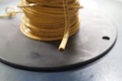 ENCORE WIRE 106100706440 YELLOW 14 MACHINE TOOL WIRE VW-1 600 VOLTS( 75′ )