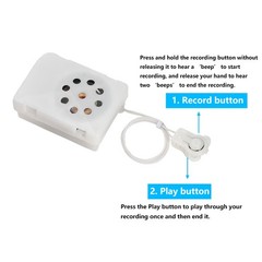 Voice Box Recordable Sound Module Plush Toy Voice Message Recorder Device 35S