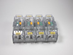 *Lot of 4* Cooper Bussmann JM60200-1CR Fuse Block Holder CVRI-J-60200-M Module