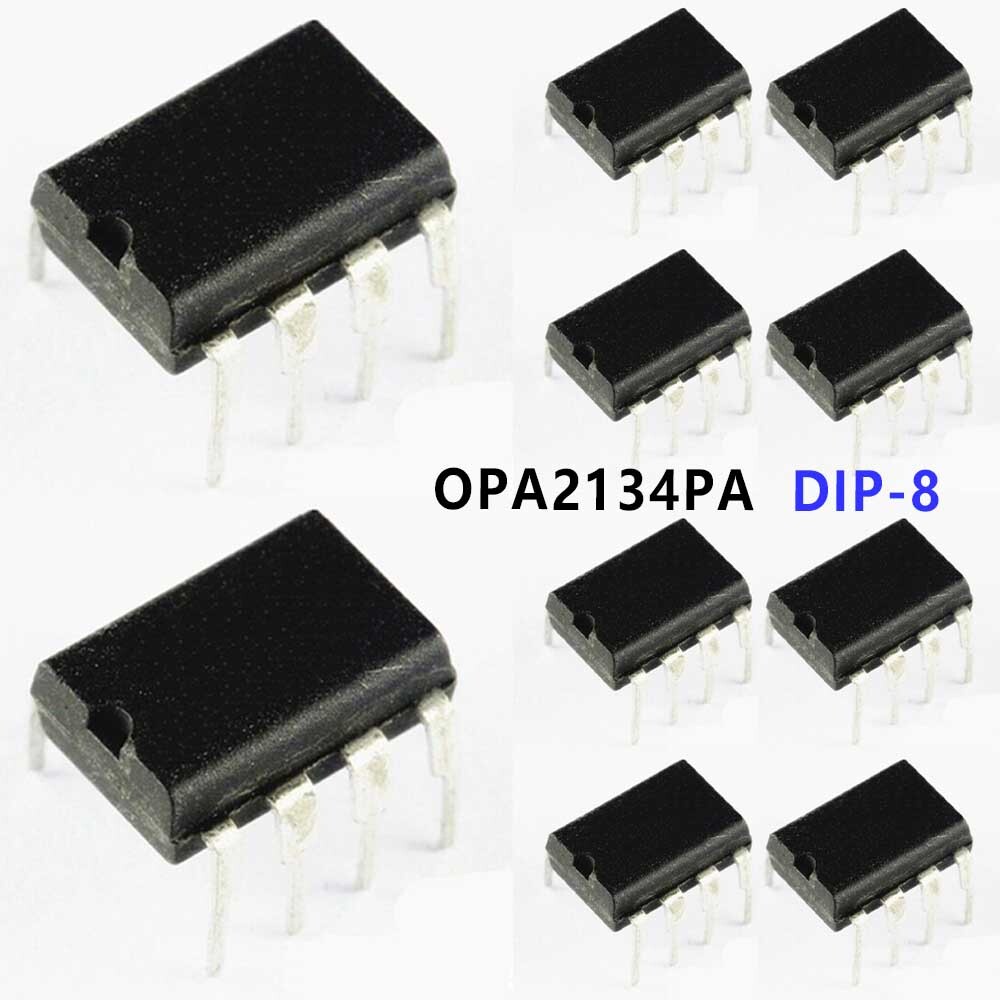 10PCS OP AMP IC BURR-BROWN/BB/TI DIP-8 OPA2134PA OPA2134 USA SELLER