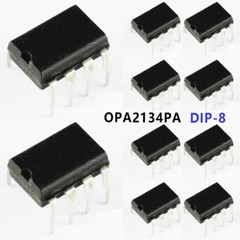 10PCS OP AMP IC BURR-BROWN/BB/TI DIP-8 OPA2134PA OPA2134 USA SELLER