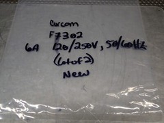 Corcom 6W1 F7302 EMI Filters 6A 120/250V 50/60Hz New Old Stock (Lot of 2)