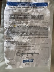 ERICO GUYKIT4M/GRIP MAST GUY – INSULATED GUYING KIT, FIBERGLASS, NON-CONDUCTIVE