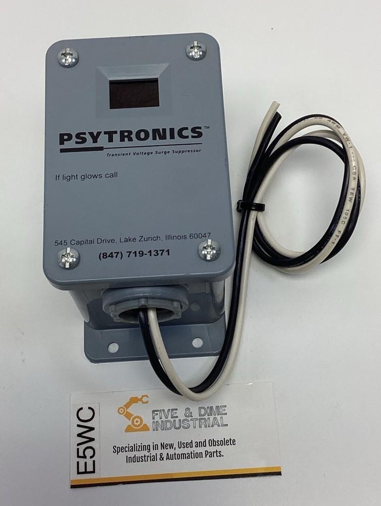 Psytronics P1301 Surge Suppressor Single Phase 120VAC