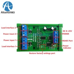RS485 0~1A 0~30V Current Voltage Collector Voltage Signal Acquisition MODBUS RTU
