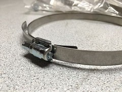 NEW QTY 7 Hose Clamp 160mm 916018-150000 Worm Gear