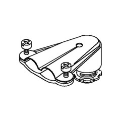 SEPCO C271, 3/8″, 1/2″ Knockout, 90D, A/MC Flexible Conduit Connector, 1 pc