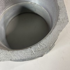 OZ/GEDNEY 4-400, Iron, 3-Piece, Threaded, Rigid Conduit Coupling. New