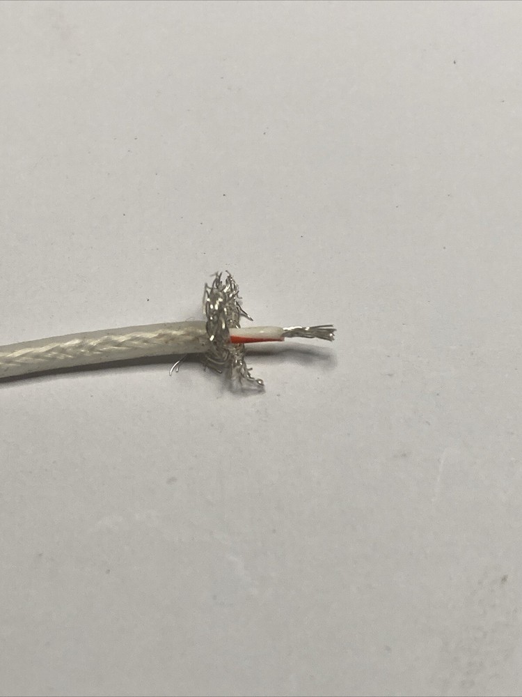 1 Conductor 24 AWG Silver Plated Shielded MIL-W-16878/4 Type “E”Teflon 25ft Hank