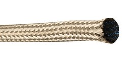 Alpha 2166 SV005 Tubular Ground Braid 0.125″ (3.18mm, 1/8″) 120×36, 15AWG, 100ft