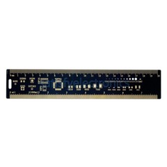20cm Multifunctional PCB Ruler PCB Measuring Tool Angle Measure Meter Black
