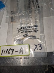 PAN PACIFIC RF CONNECTORS mu-3252 … EACH