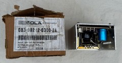 Sola 083-00212-0300-24 DC Power Supply 120/240VAC to 24VDC @ 1.2A. Used In Box