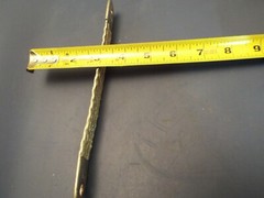 (3) 8 1/2″ LONG 1″ WIDE X 1/8″ TINNED COPPER GROUND STRAP, BRAIDED, QUALITY!