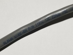 Alpha Wire 1181C 22/12C Cabled Communication/Control Cable 300V 75C Gray /25ft