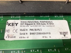 Texas Industrial Peripherals PMU-5K-PS/2 / BAK0120804004918 #112G21PR7