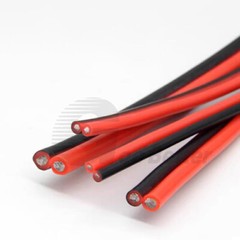 2 Core Red And Black Cable Parallel Flexible Silicone Wire Car Auto 28AWG – 8AWG