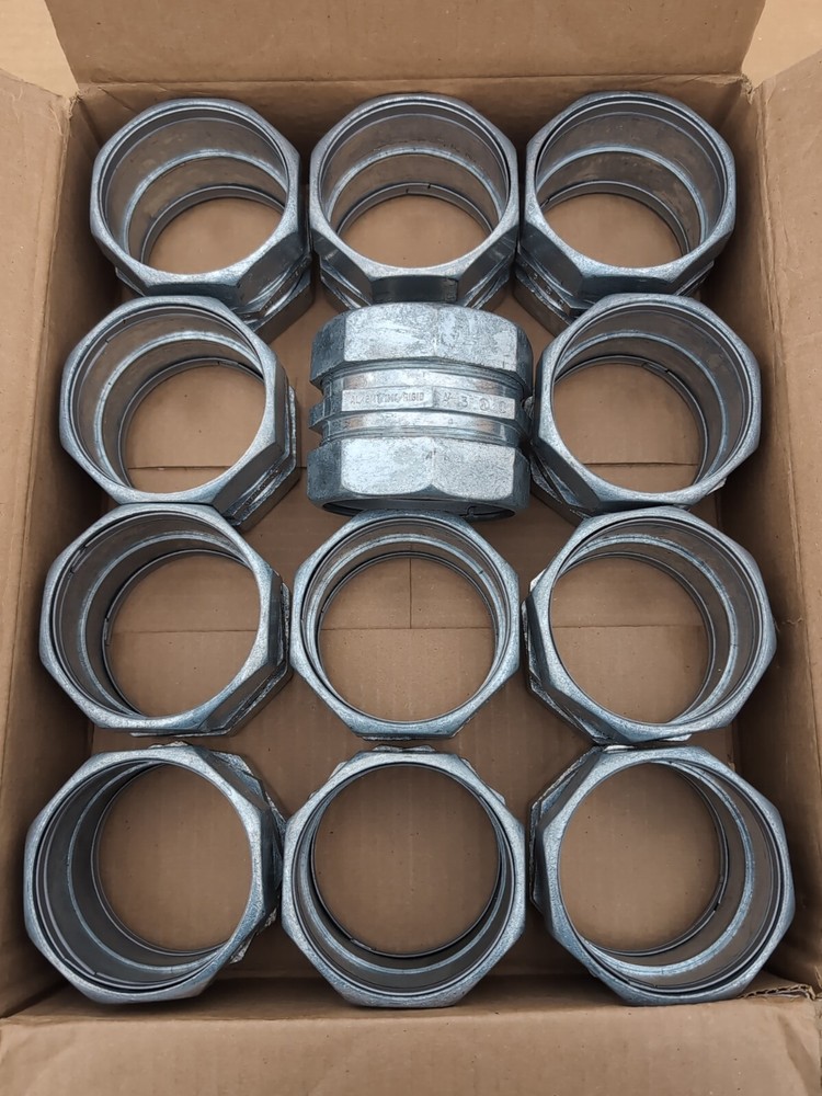 New Arlington 837RT Compression Coupling (Box of 12) Free Shipping!!