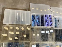 Lot of Assorted Electrical Components Parts Capacitors Transistors Resistors