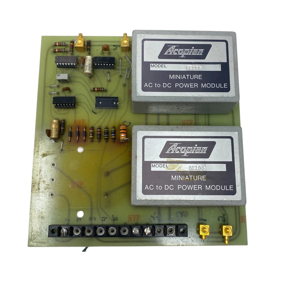 IonX B-04484 Custom Logic Board with Dual Acopian 5E100 AC/DC Power Supply