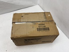 Satco S8588 LED 8W Medium Base 50W Equivalent Bulbs 48-Pack New Open Box Bulk