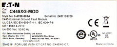 Eaton C445XG-MOD Power Xpert C445 External Ground Fault Module