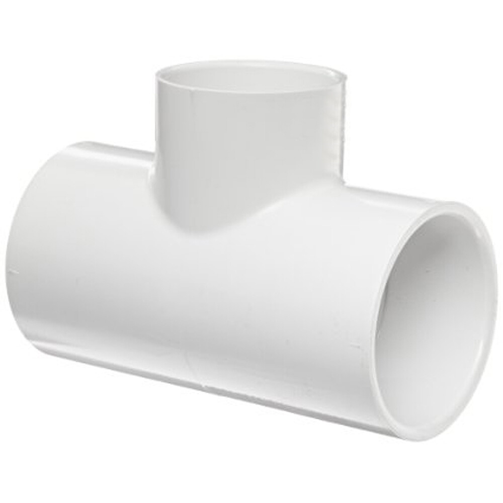 Box of 1″ Schedule 40 PVC Pipe Fitting – TEE – Slip x Slip x Slip