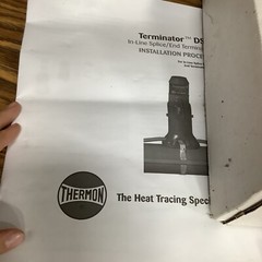 Thermon 23402 DS/DE Terminator 104553 (missing pieces)