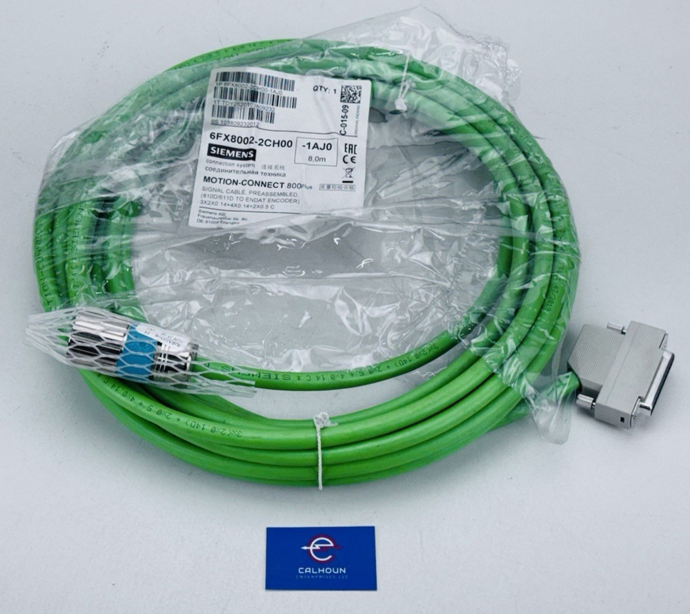New! Siemens 6FX8002-2CH00-1AJ0 MOTION-CONNECT 800Plus Signal Cable *WARRANTY*