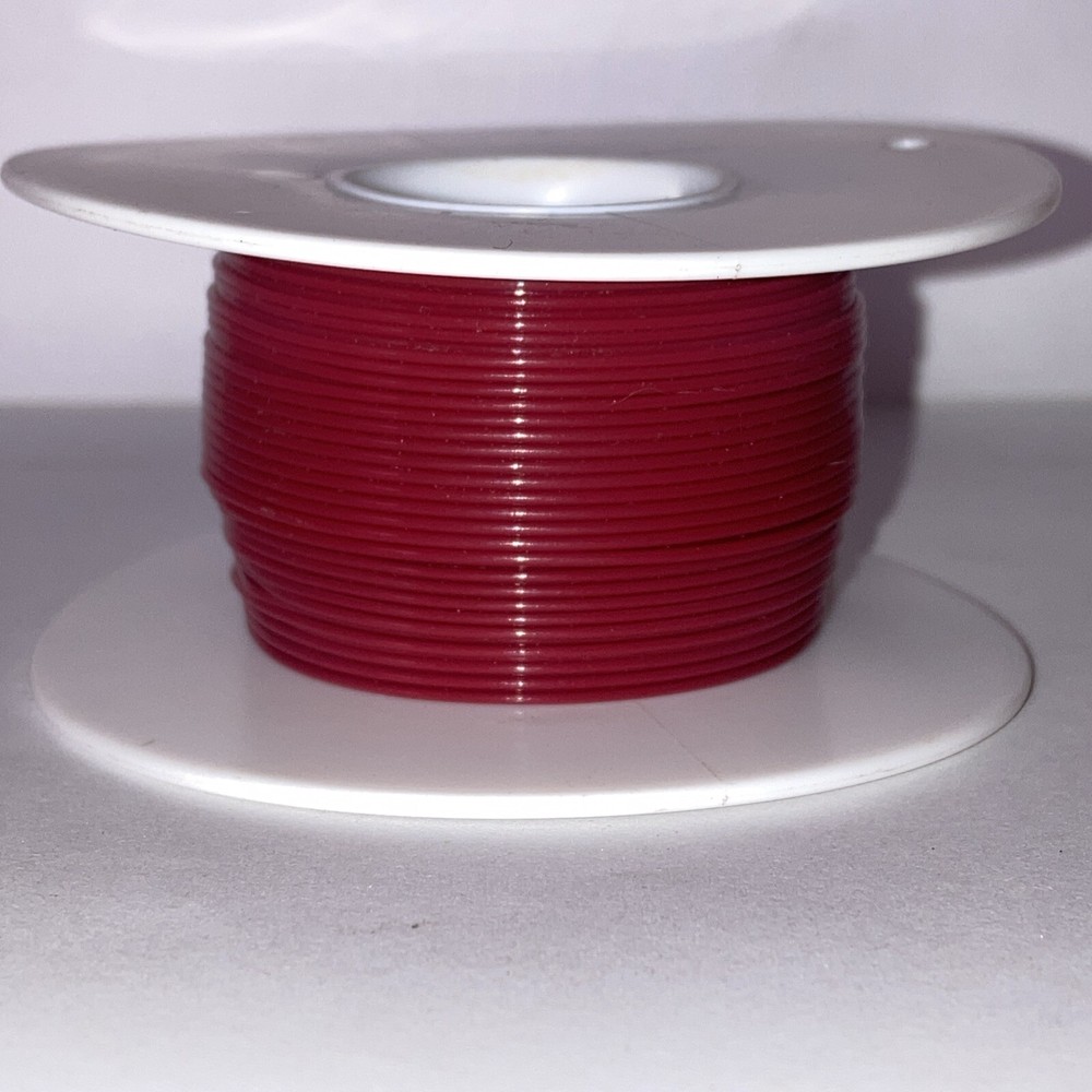 Ico-Rally STT-26 Size 26 “Thin-Wall” Red Teflon Tubing 100 ft. Spool