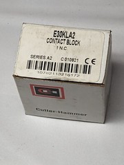 CUTLER-HAMMER SERIES A2 NC CONTACT BLOCK E30KLA2