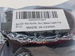 4pcs IDC Wire Flat Ribbon Cable FC/FC A-Type 20 Pins 2.54mm Pitch 180m