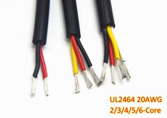 UL2464 20AWG 2/3/4/5/6-Core Sheath Power Cord Signal Control Cable Copper Wire