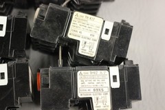 LOT OF 6 MITSUBISHI ELECTRIC THERMAL OVERLOAD RELAY TH-K12