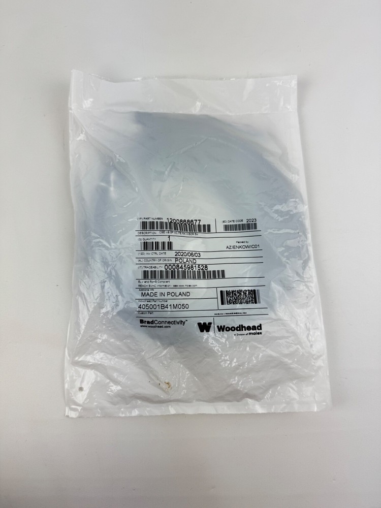 WOODHEAD BradConectivity 1200868677 Cable Assemblies