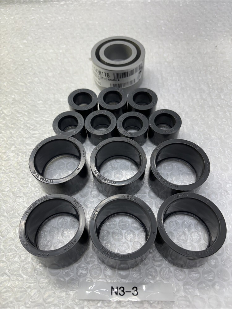 **PVC-C+GF+(1) 63-32 S6,3/PN16 PVC (6) 50-60 NW40-32 (7)-PN16 32-20 (See Photos#